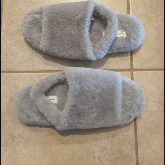 Jessica Simpson open toe slippers, size XL 9-10, NWOT - Picture 4 of 4